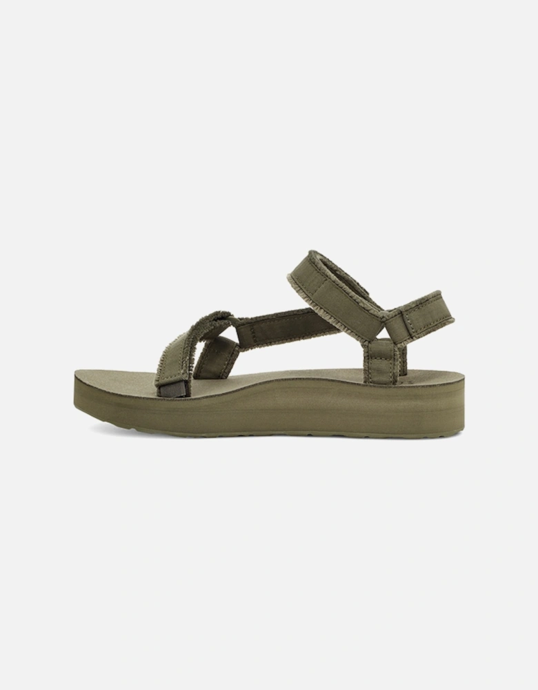 Women's Midform Universal Sandals Canvas Olive