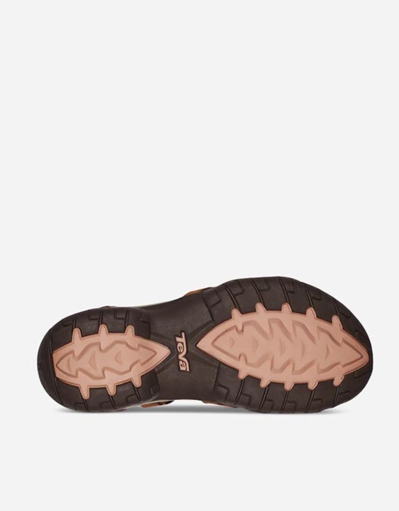Women's Tirra Leather Sandal Honey Brown