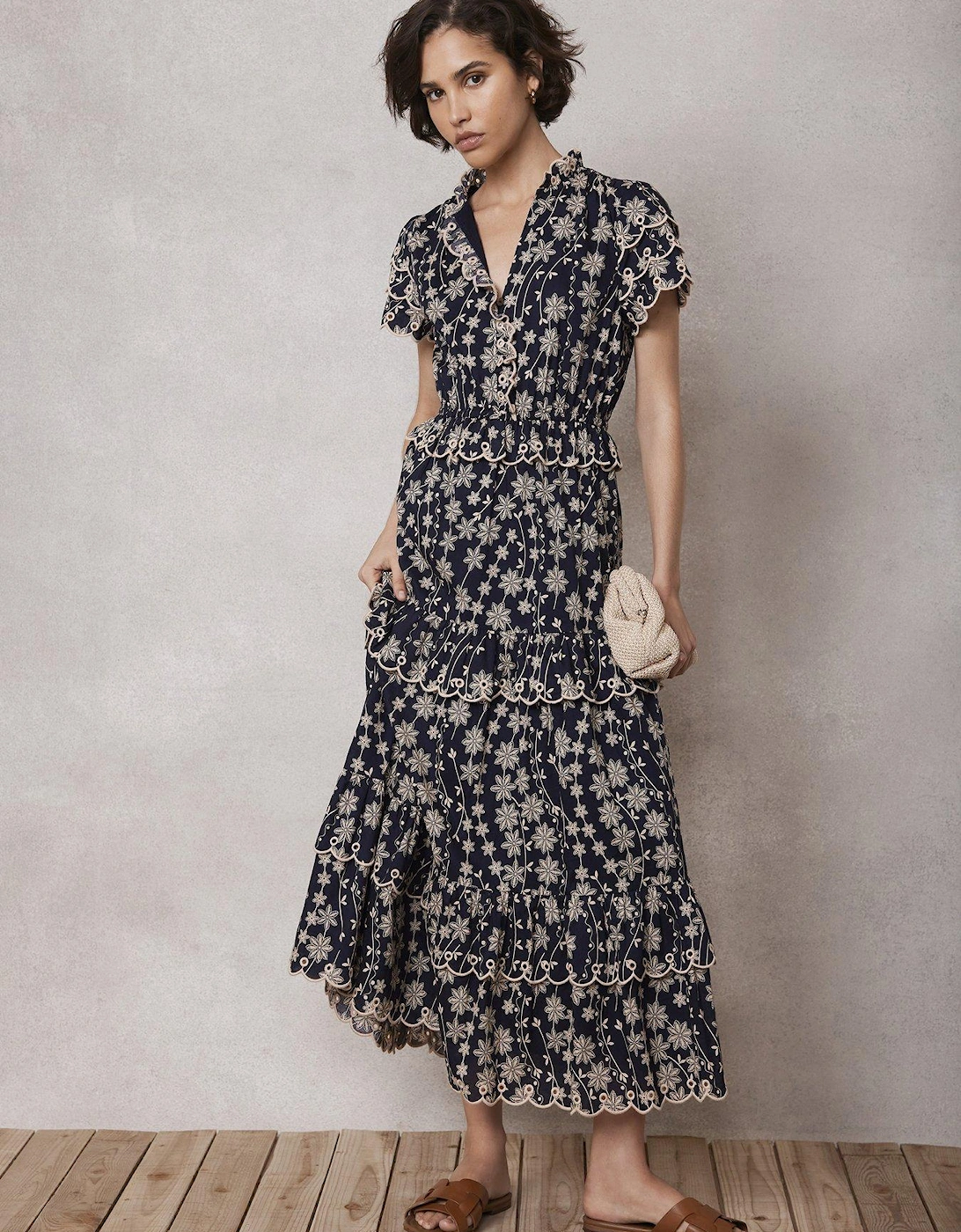 Floral Print Maxi Dress, 2 of 1