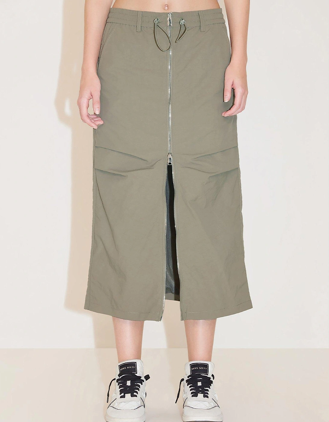 Midaxi Skirt -army Green, 6 of 5