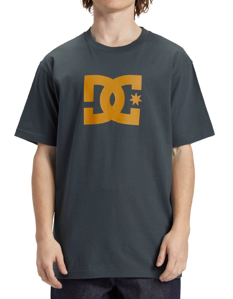 Mens DC Star Cotton Crew Neck  T-Shirt