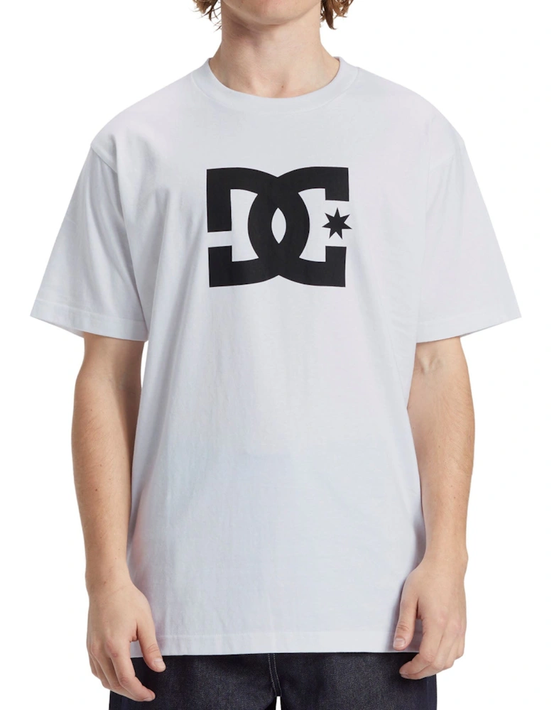 Mens DC Star Cotton Crew Neck  T-Shirt