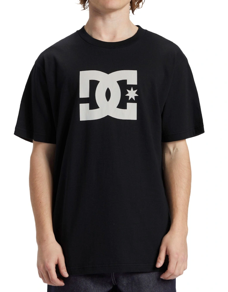 Mens DC Star Cotton Crew Neck  T-Shirt