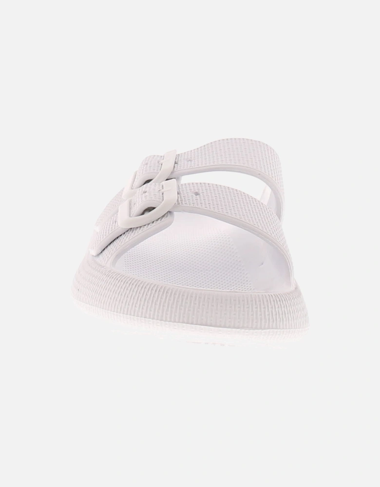 Womens Jelly Mules Sandals Lithe Slip On white UK Size