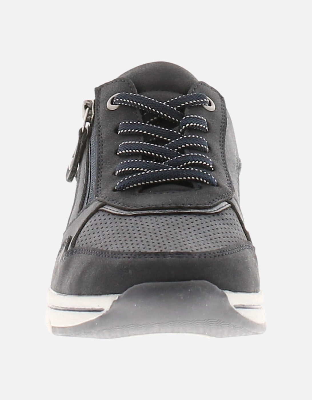 Womens Trainers Leap Lace Up navy UK Size