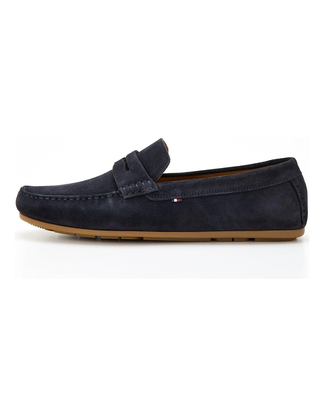 Casual Suede Driver Shoe - Navy, 2 of 1