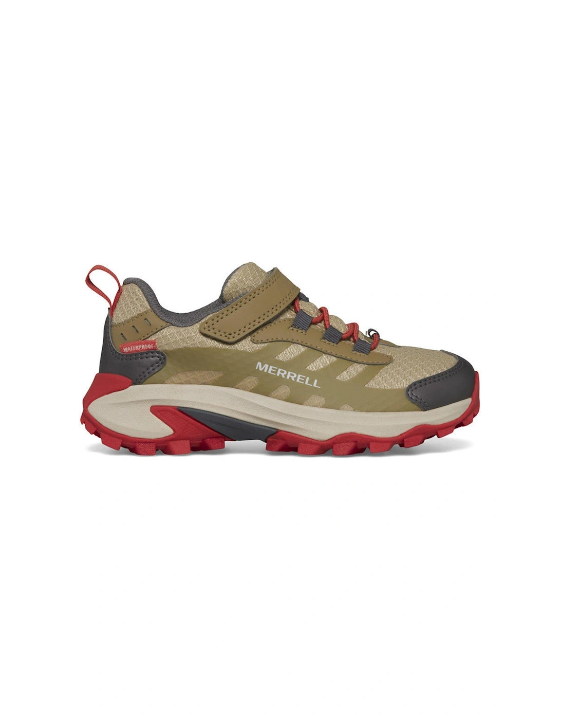 Kids Moab Speed 2 Waterproof Hiking Shoes - Sand, 6 of 5