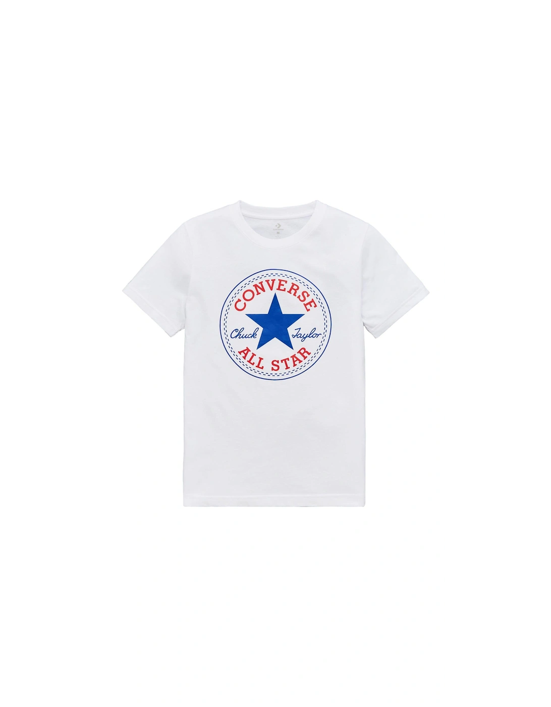 Junior Boys Chuck Patch T-Shirt - White, 4 of 3