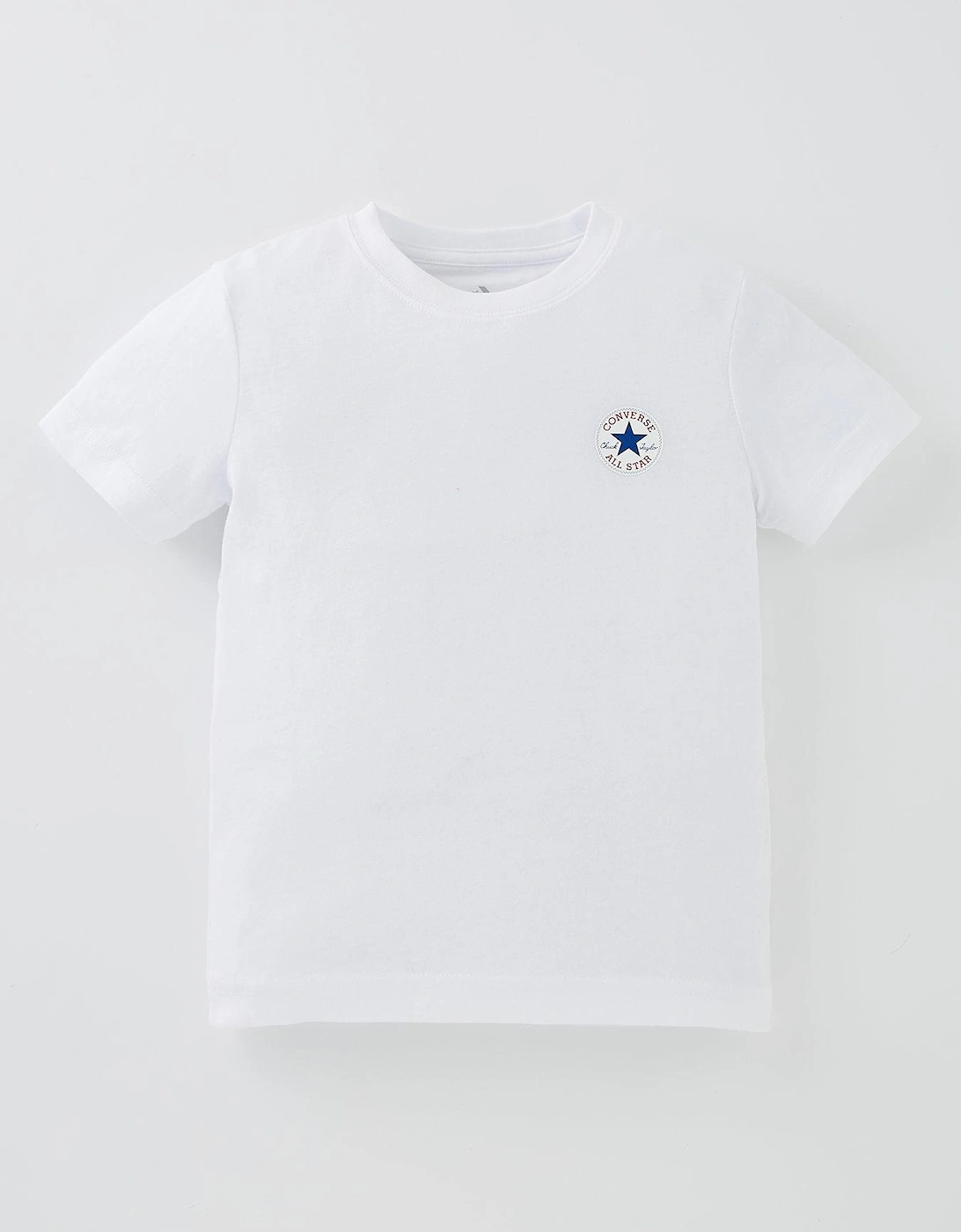 Kids Boys Chuck Patch Smal Logo T-Shirt - White, 2 of 1