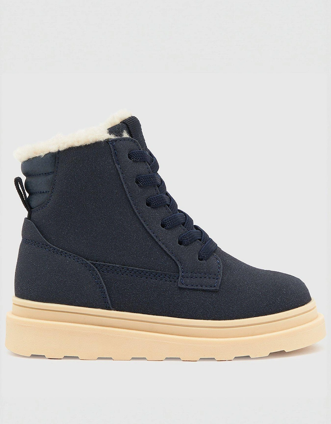 Junior Creative White Sole Boot - Navy, 2 of 1