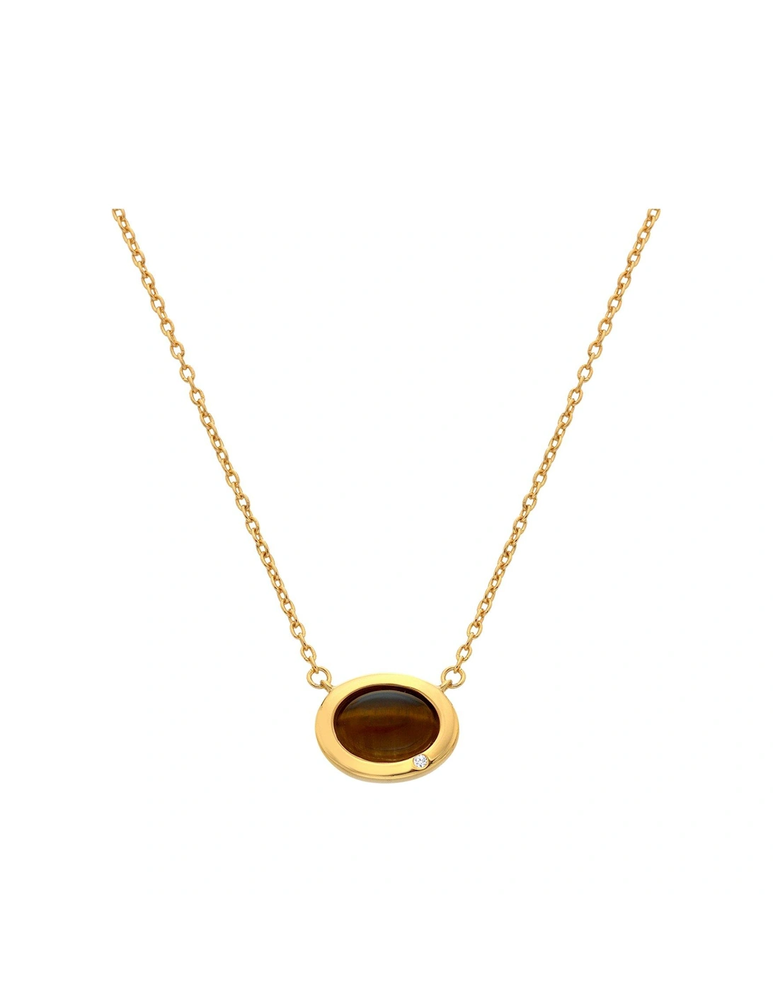 HDXGEM Oval Necklace - Tigers Eye, 2 of 1