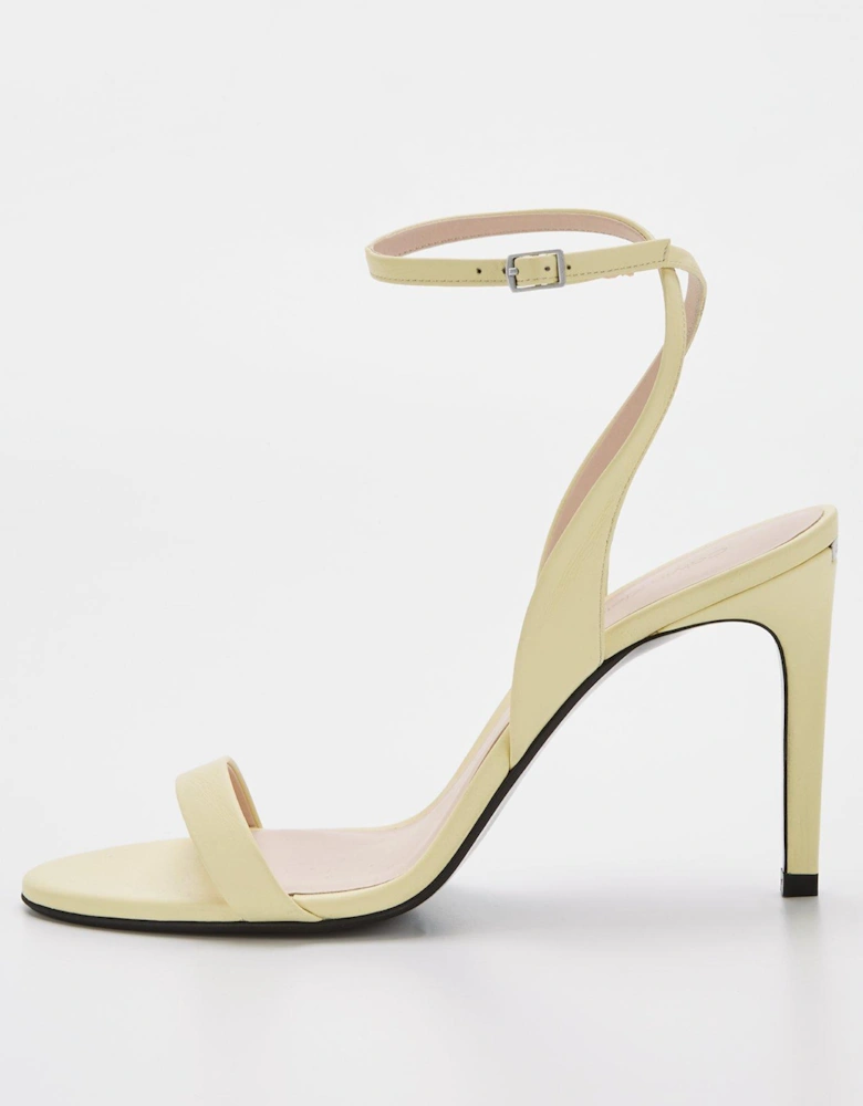 Heeled Sandal - Yellow