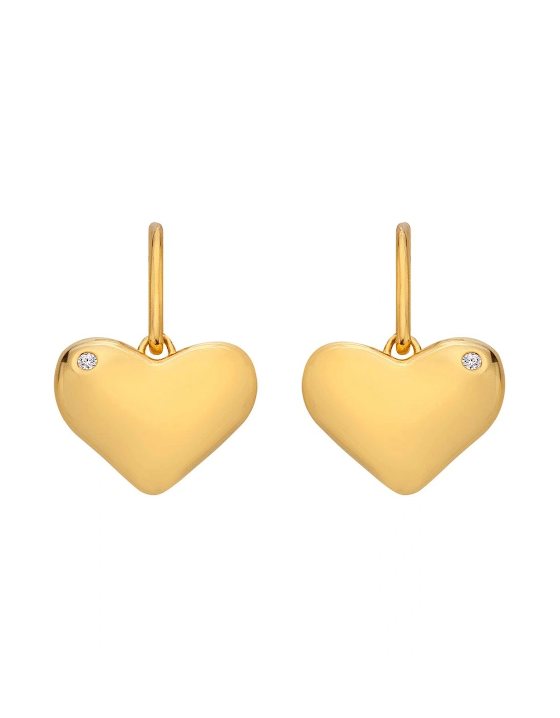 HD X JJ Desire Hook Earrings - Gold Plated, 2 of 1