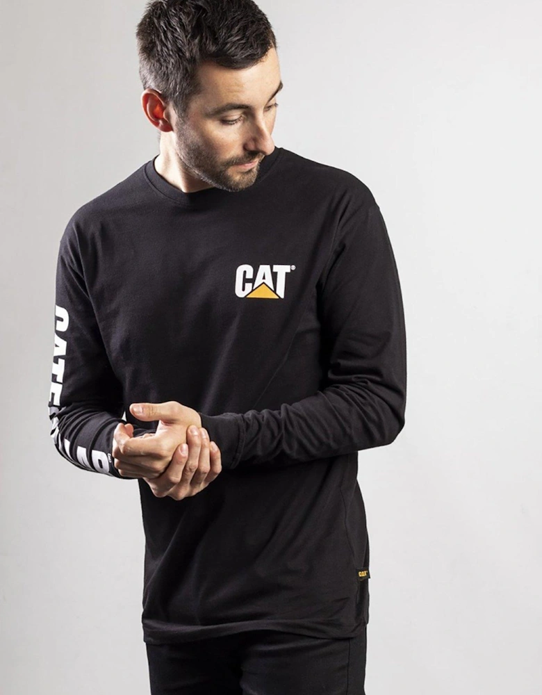 Trademark Long Sleeve T-shirt - Black
