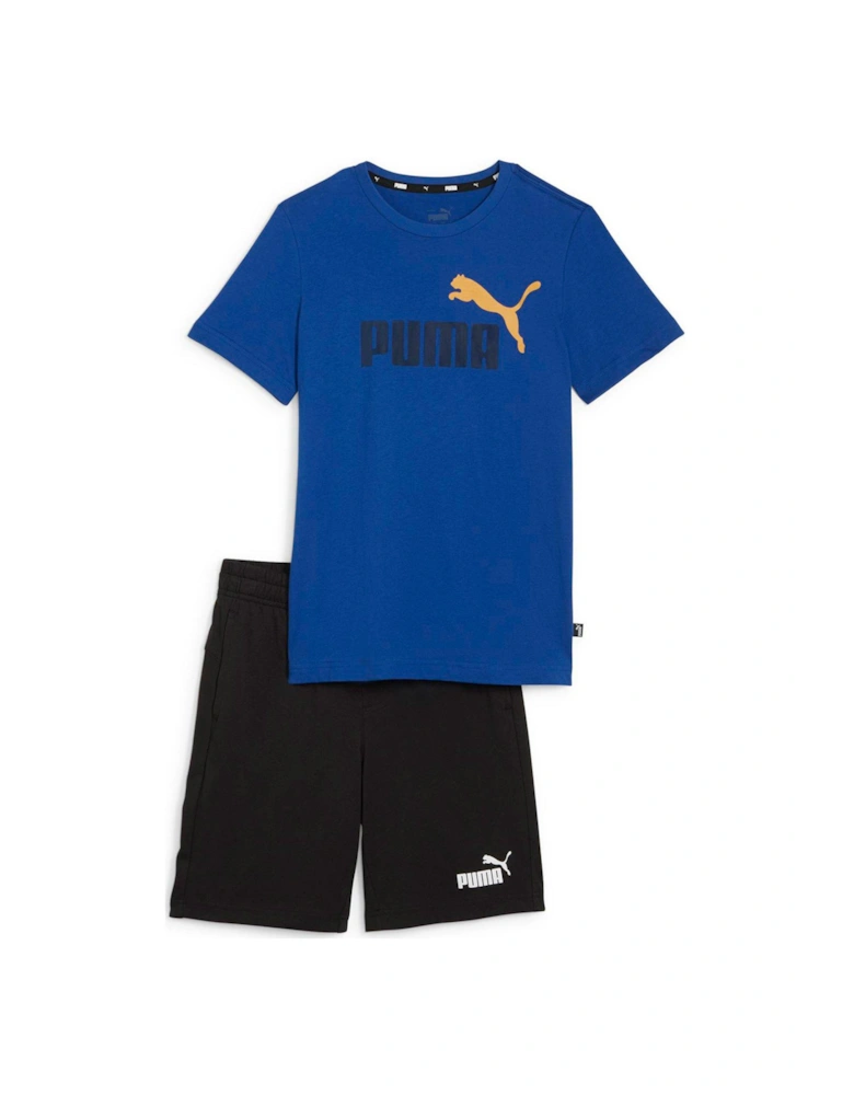 Boys Short Jersey Set - Blue