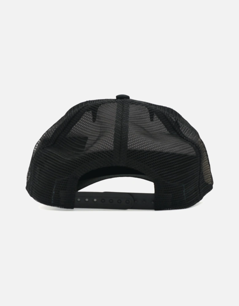 Iconic Plate Black Trucker Cap