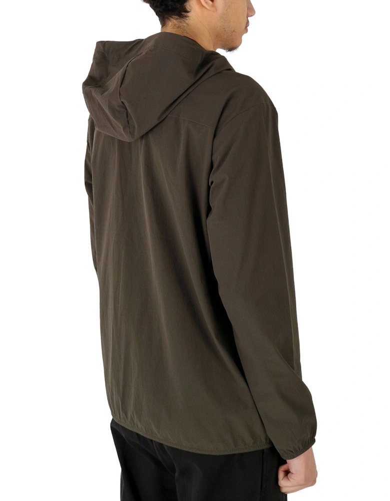 Active Hooded Green Jacket