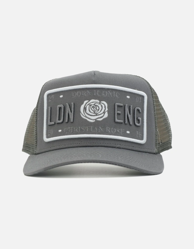 Iconic Plate Grey Cap