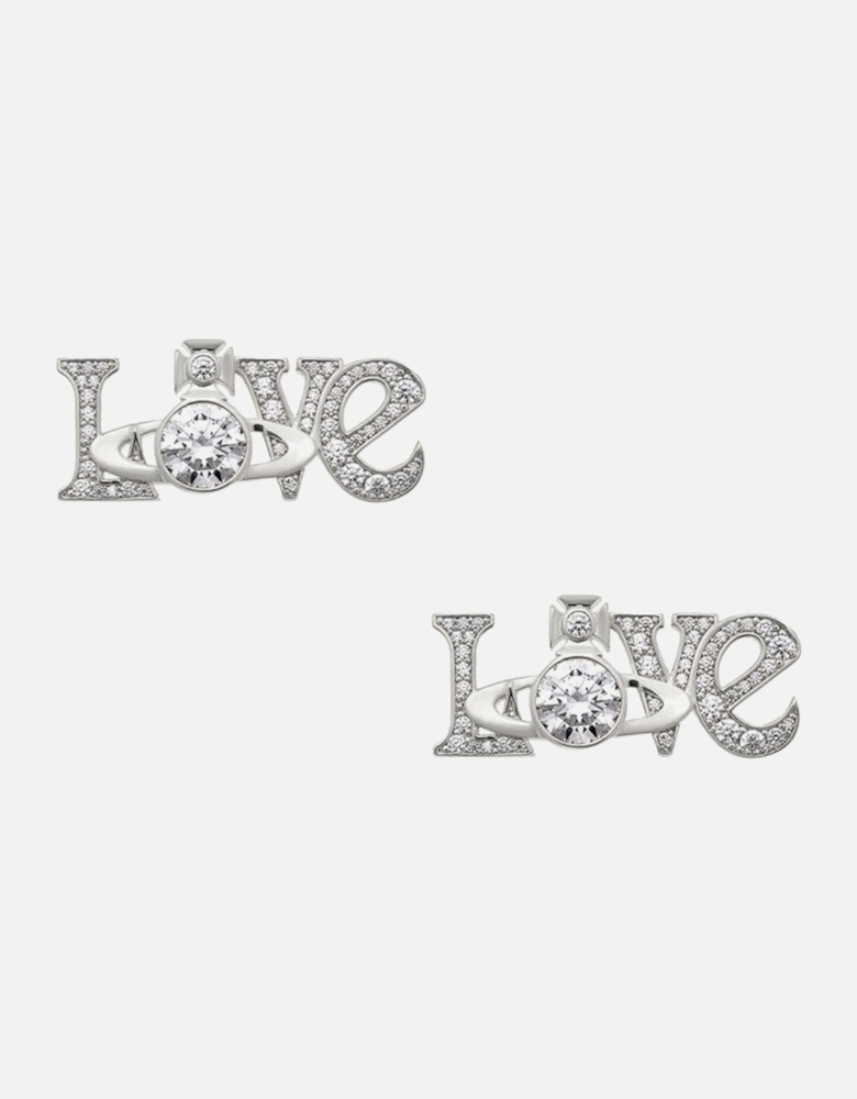 Roderica Love Silver Earrings