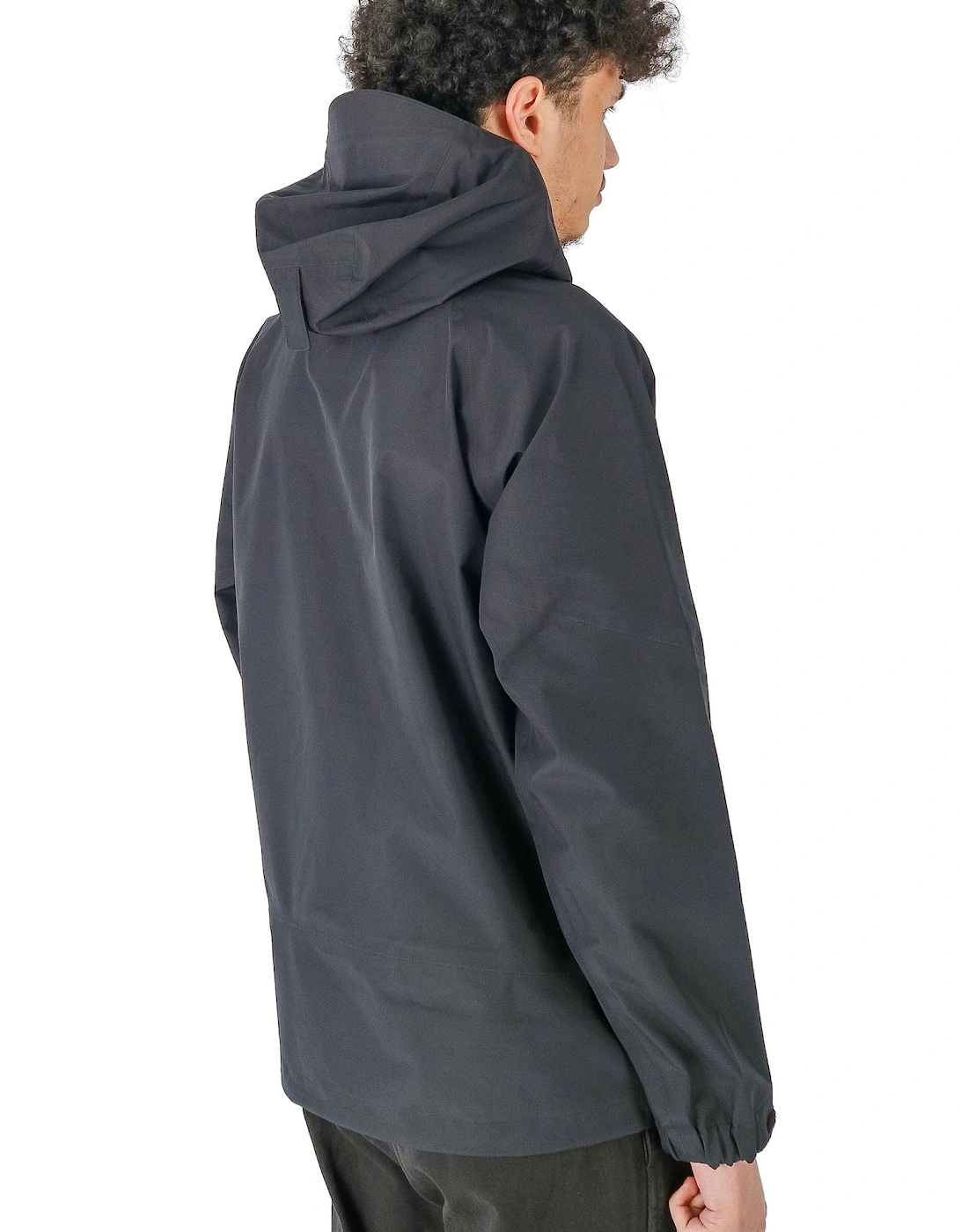 Goretex Hooded Black Jacket