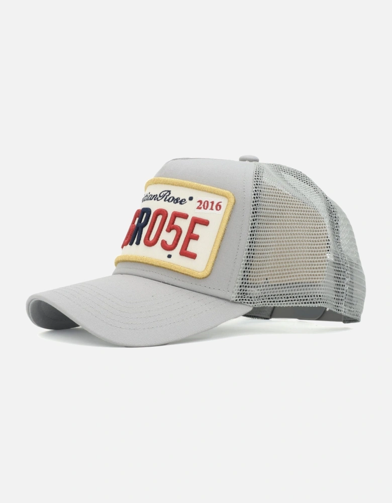 Private Plate Stone Trucker Cap