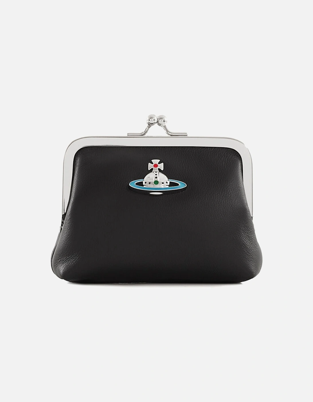 Nappa Frame Black Coin Purse, 4 of 3