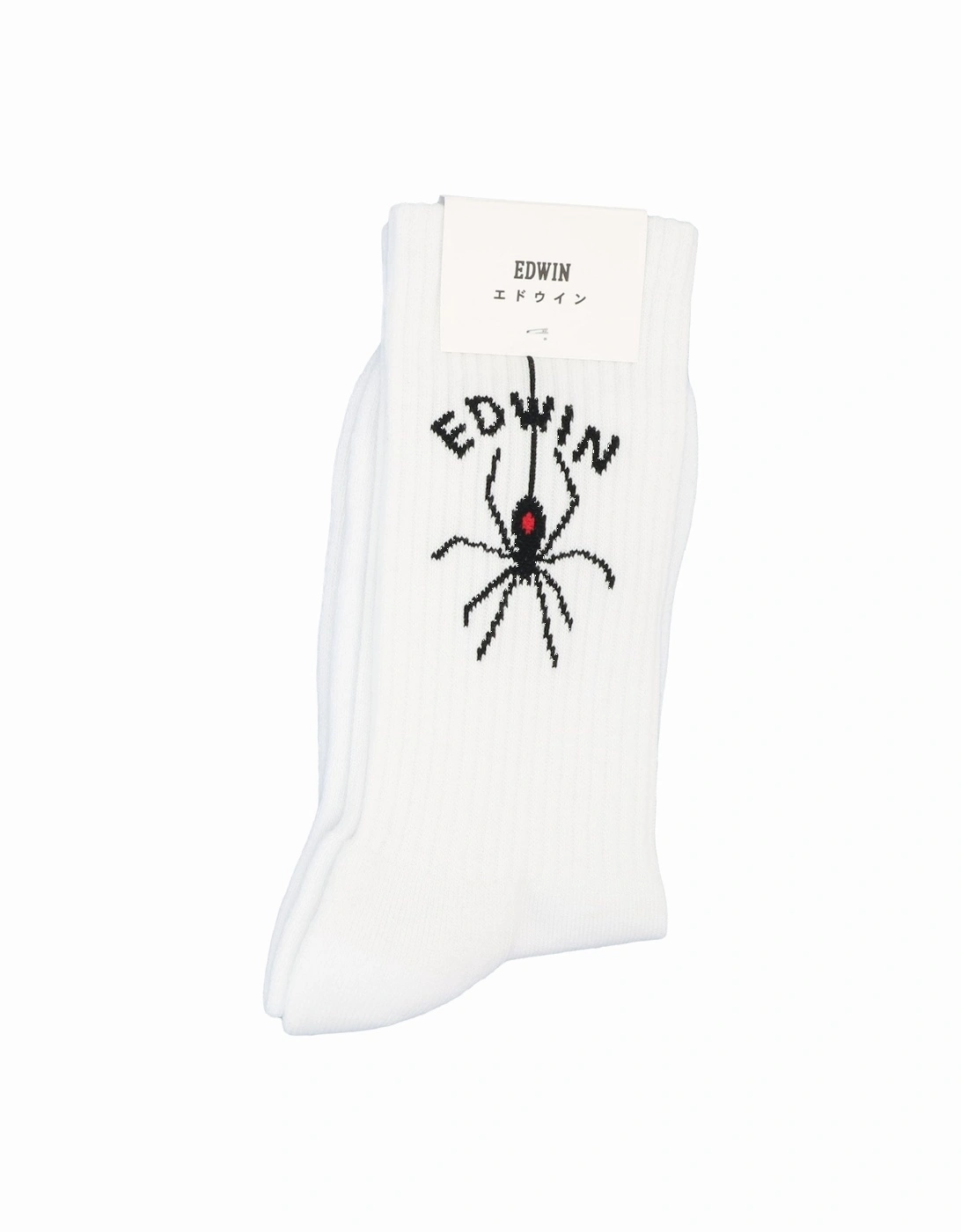 Spider White Socks, 2 of 1