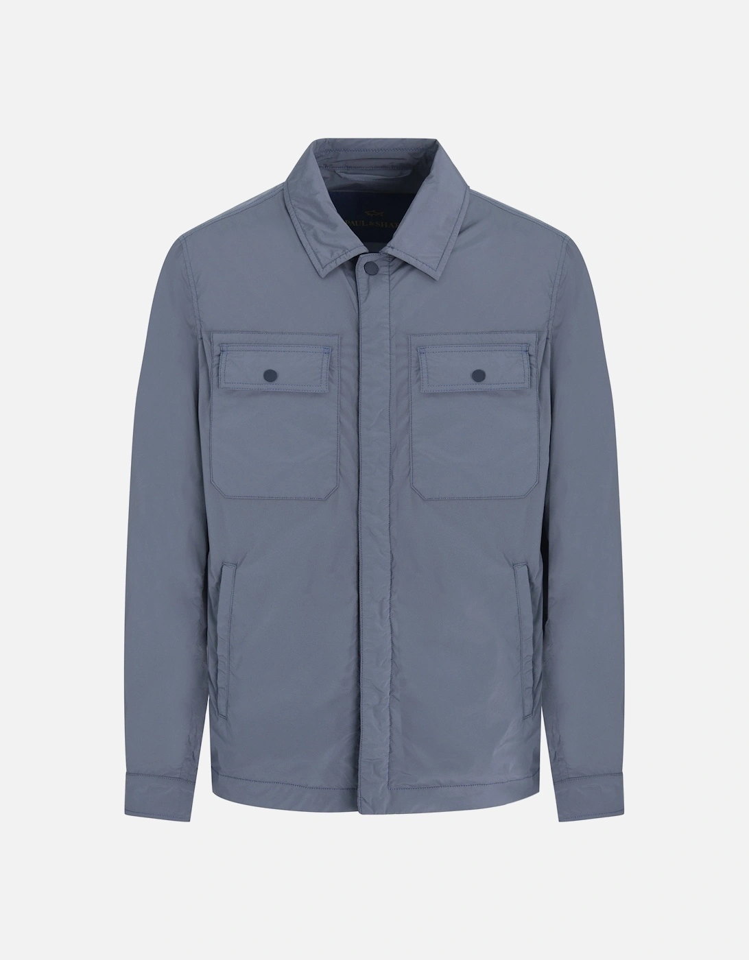 Garment Dyed Nylon Stretch Jacket Grey, 6 of 5