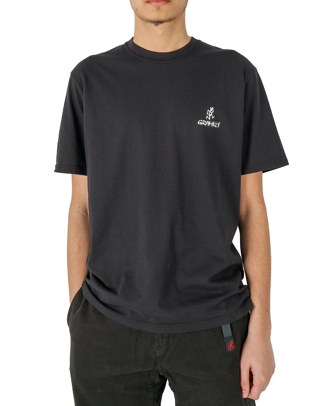 One Point Chest Logo Black Tee, 5 of 4