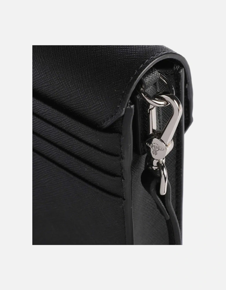 Saffinao Phone Case Black Crossbody Bag