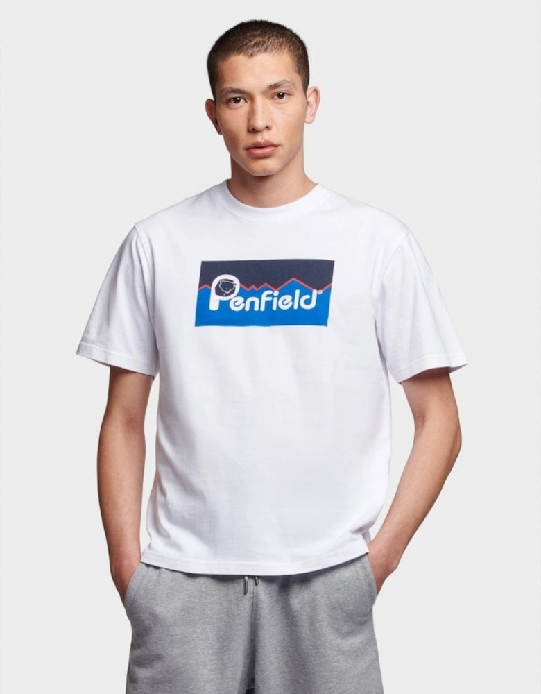 Original Large Logo T-Shirt - Bright  White