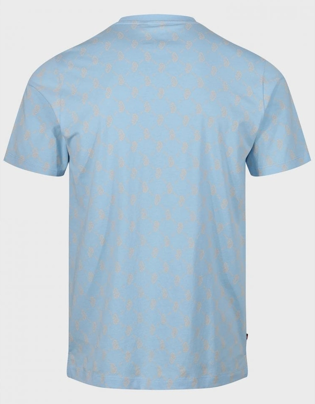 LUKE1977 Lineker Overprint T-Shirt - Sky Blue