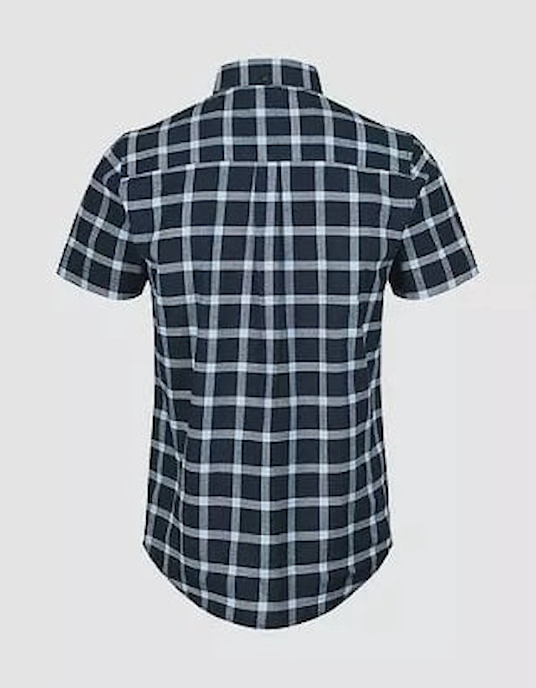 LUKE1977 Cambridge Short Sleeve Shirt - Navy / Sky