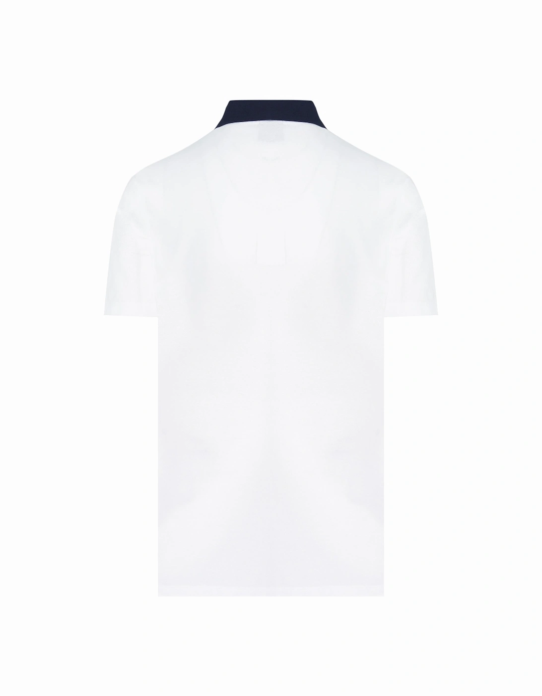 Pique Cotton Polo Shirt White