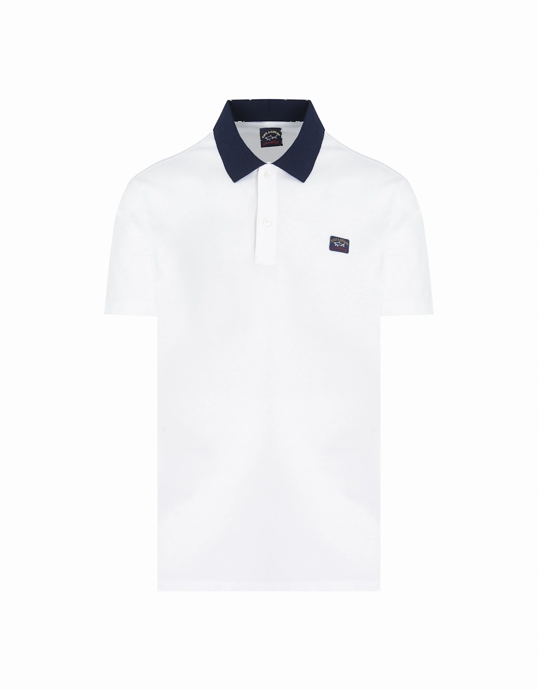 Pique Cotton Polo Shirt White, 5 of 4