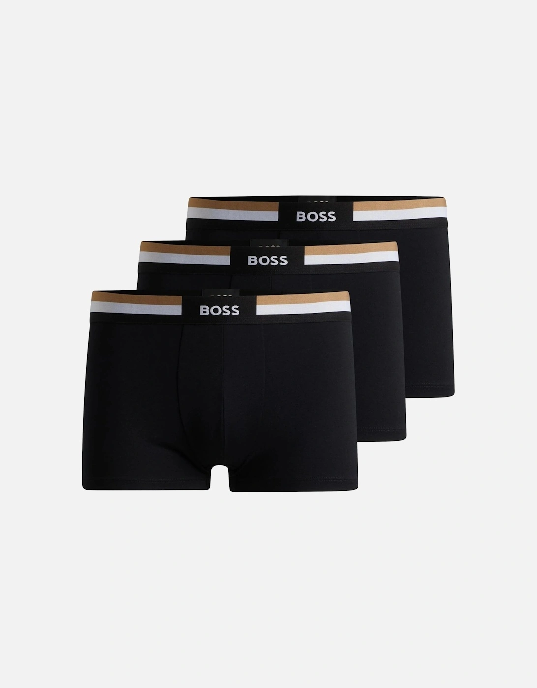 Trunk 3 Pack Boxer Shorts Black, 6 of 5