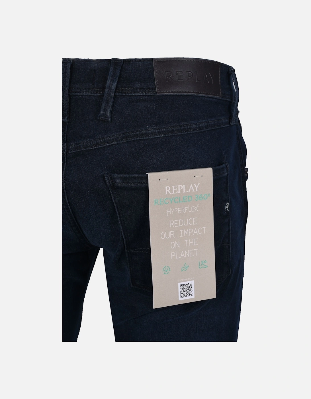 Anbass Slim Fit Jeans Dark Denim, 5 of 4