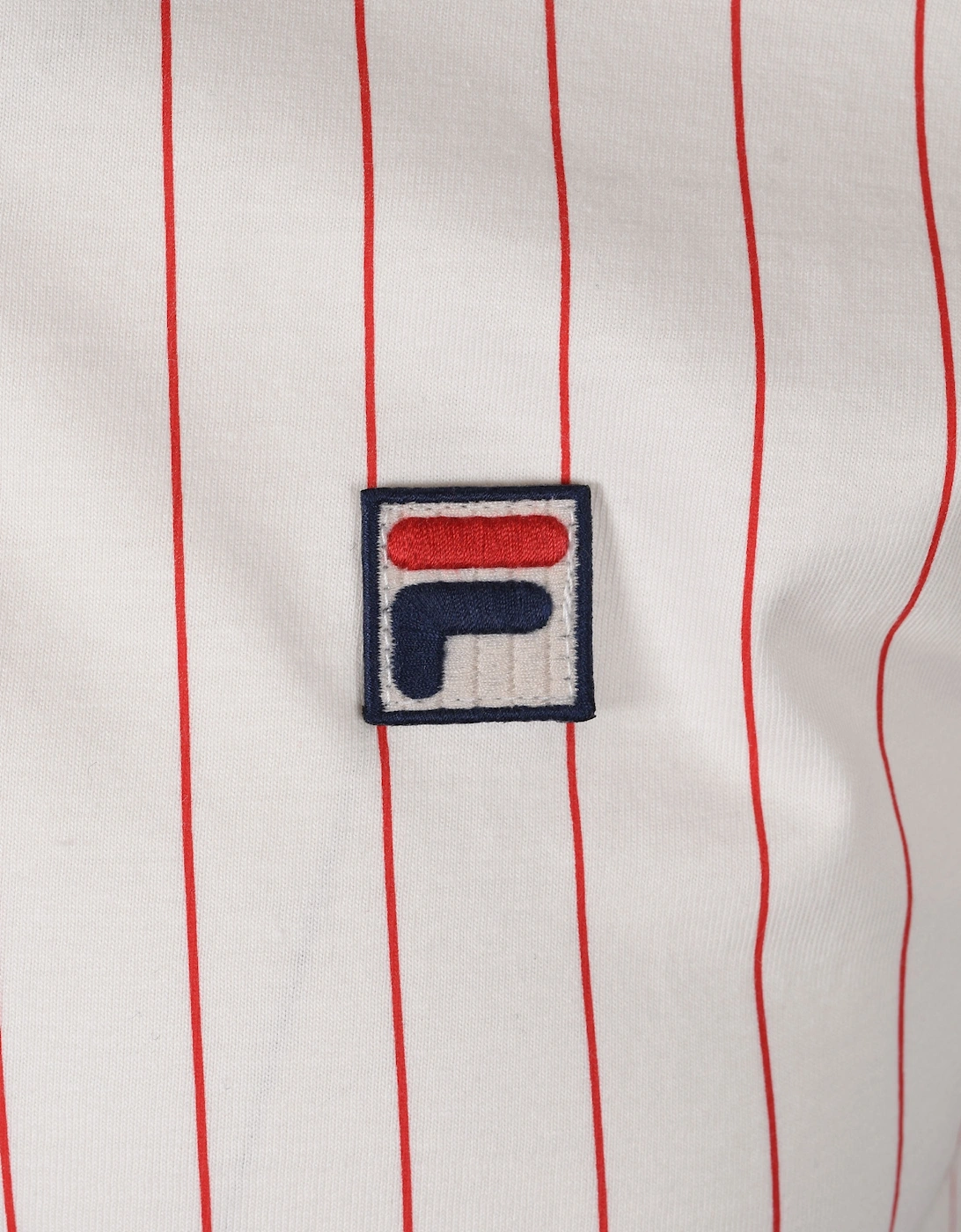 Vintage Classic Vintage Striped Polo Shirt Gardenia/Navy/Red