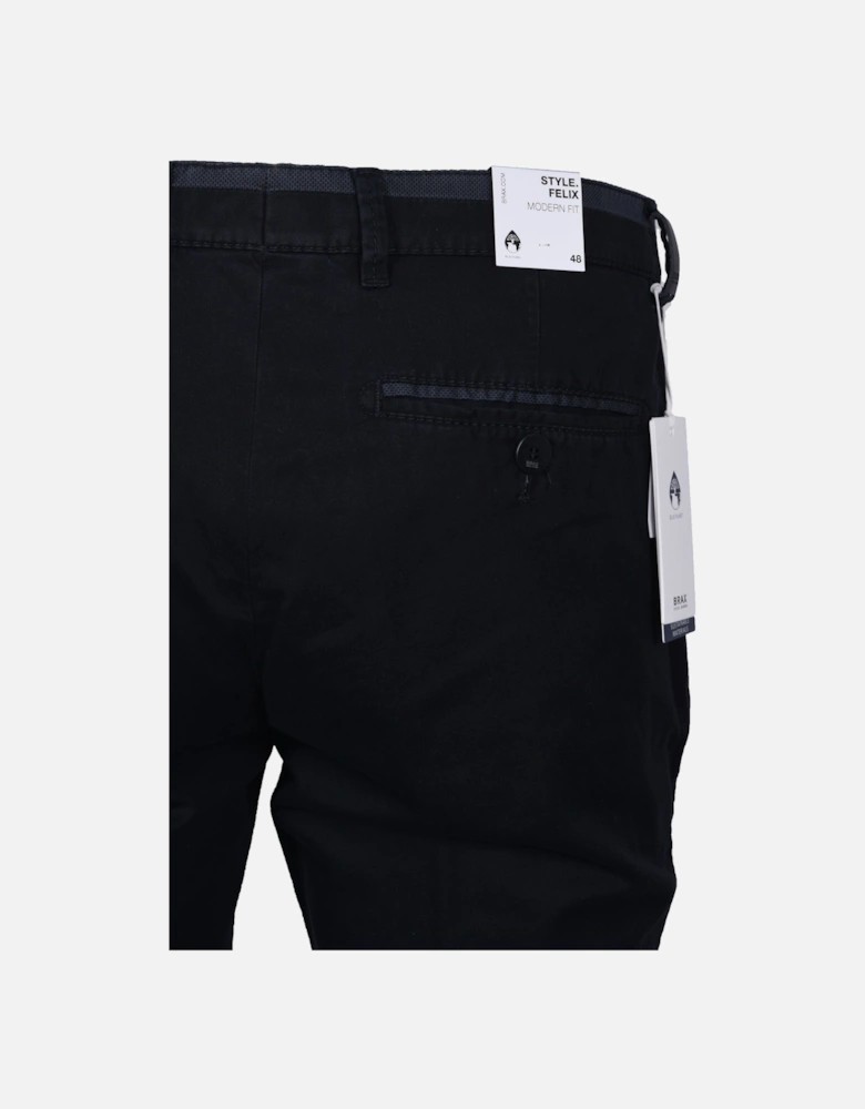 Felix C Cotton Trouser Navy