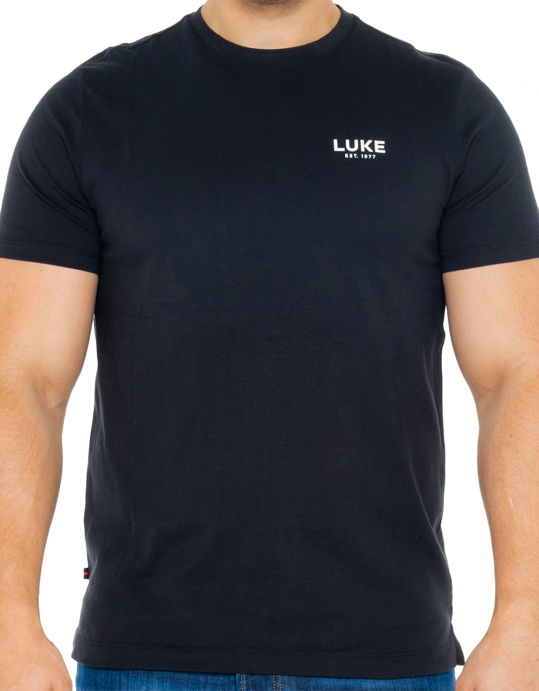 Luke Mens Superb EST. 1977 T-Shirt (Black), 8 of 7
