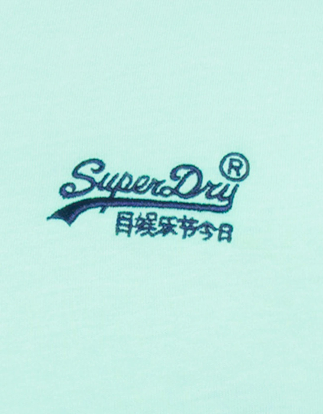 Mens Solid Vintage Logo T-Shirt (Spearmint)