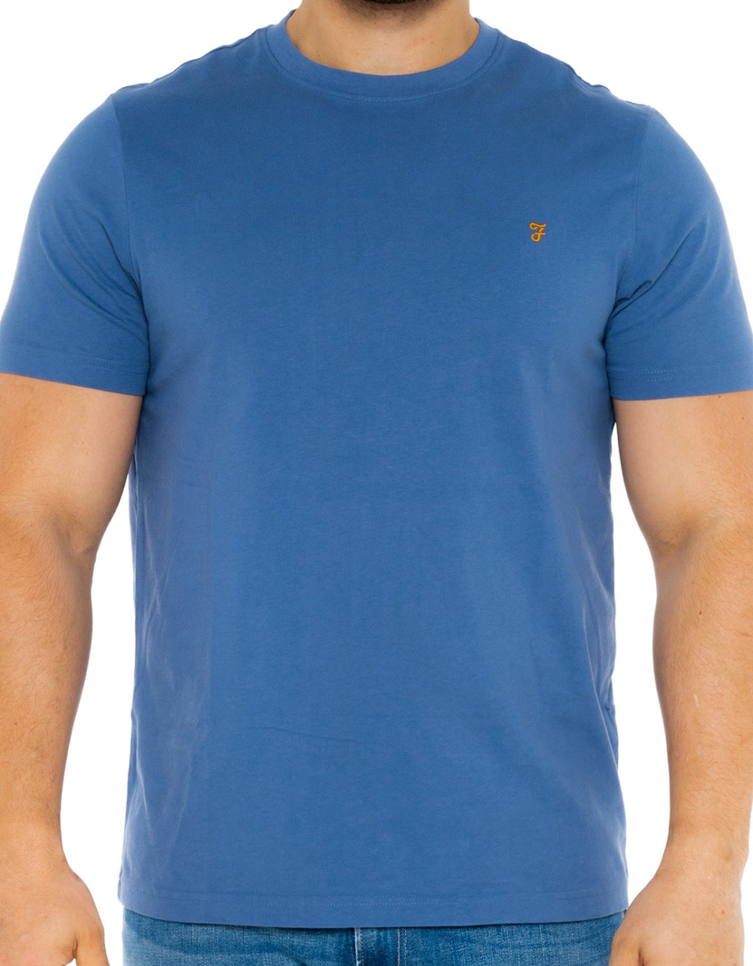Mens Danny Regular T-Shirt (Blue), 8 of 7