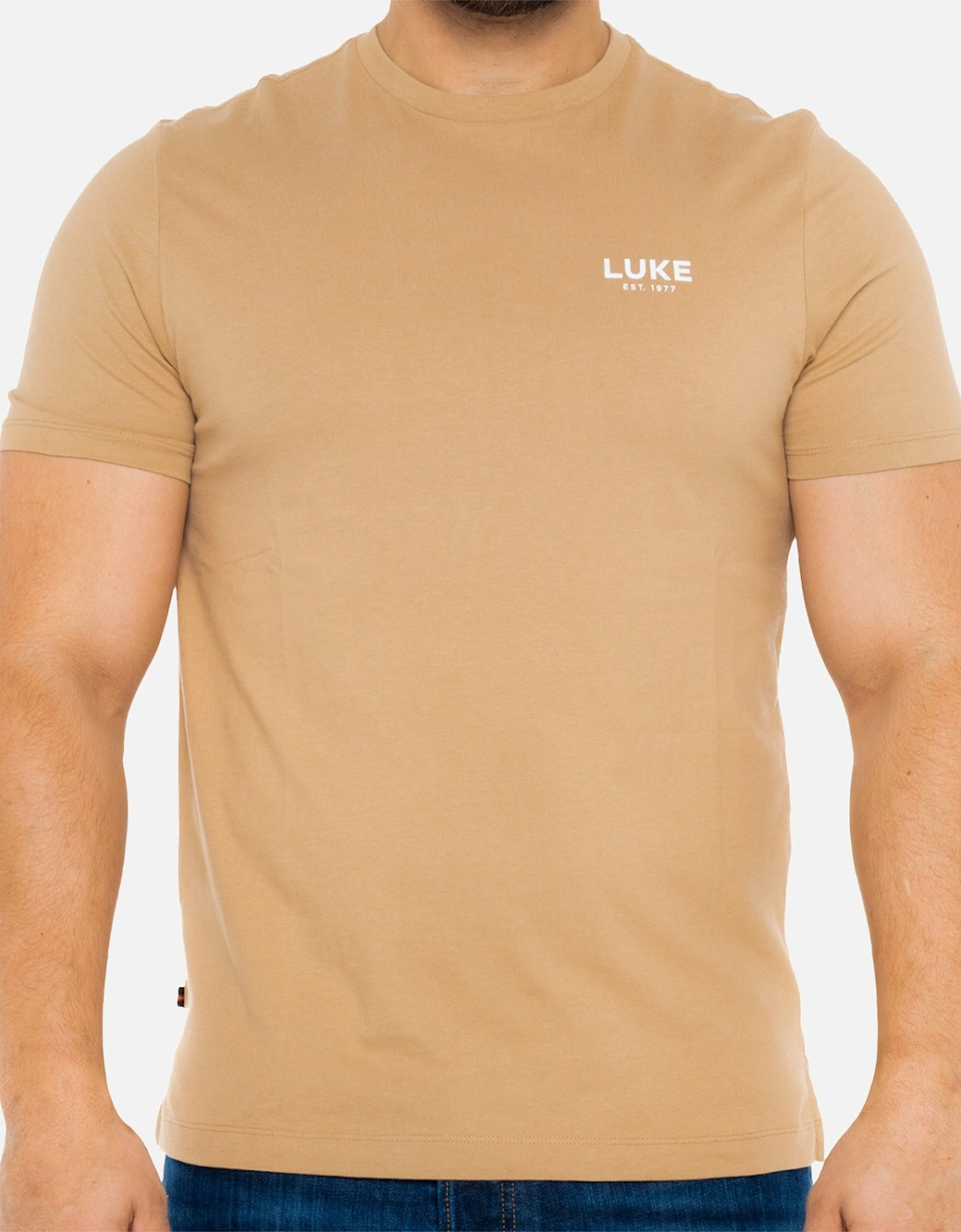 Luke Mens Superb EST. 1977 T-Shirt (Biscuit), 8 of 7