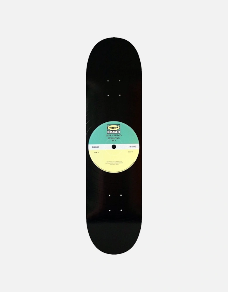 45 Teal/Cream Deck - 8.125"