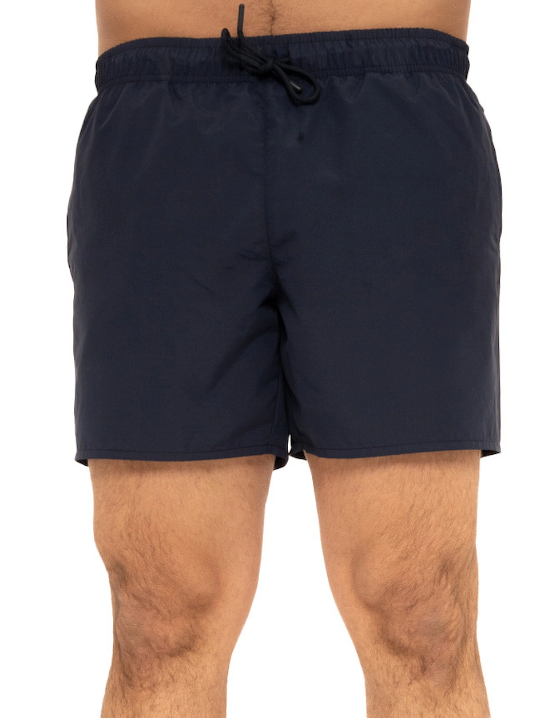 Mens Quick Dry Swim Shorts (Navy/Green)
