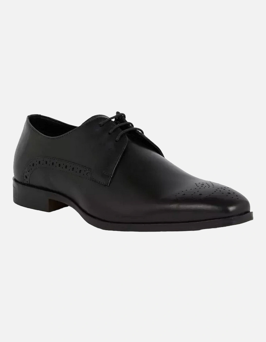 Mens Prospect Rose Leather Derby Shoes, 4 of 3