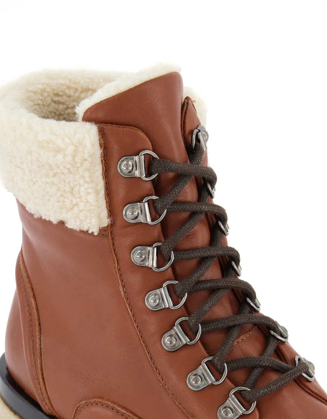 Ladies Pattons - Warm Lined Leather Hiking Boots