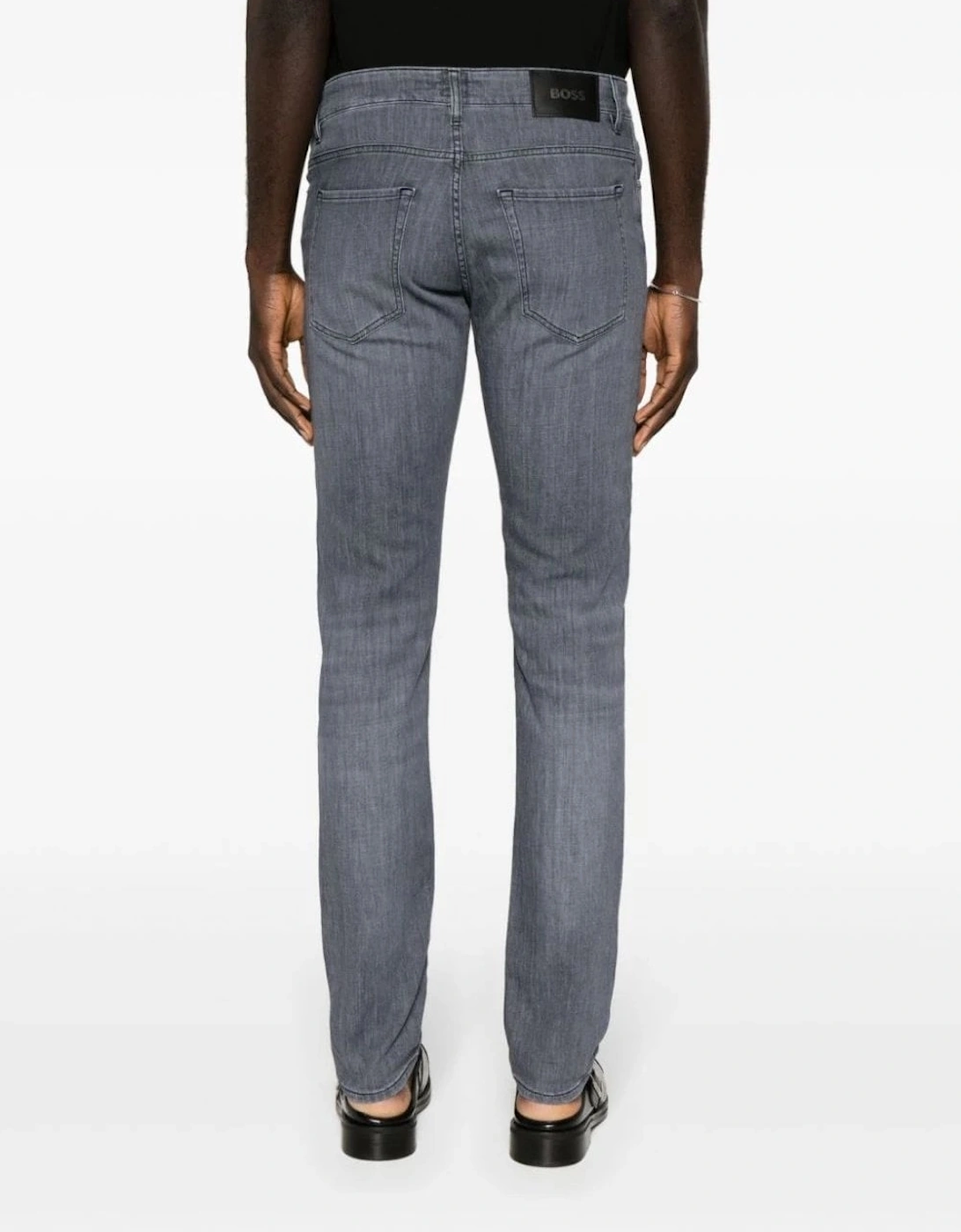 Delaware 3-1 Stretch Cotton Jeans Grey