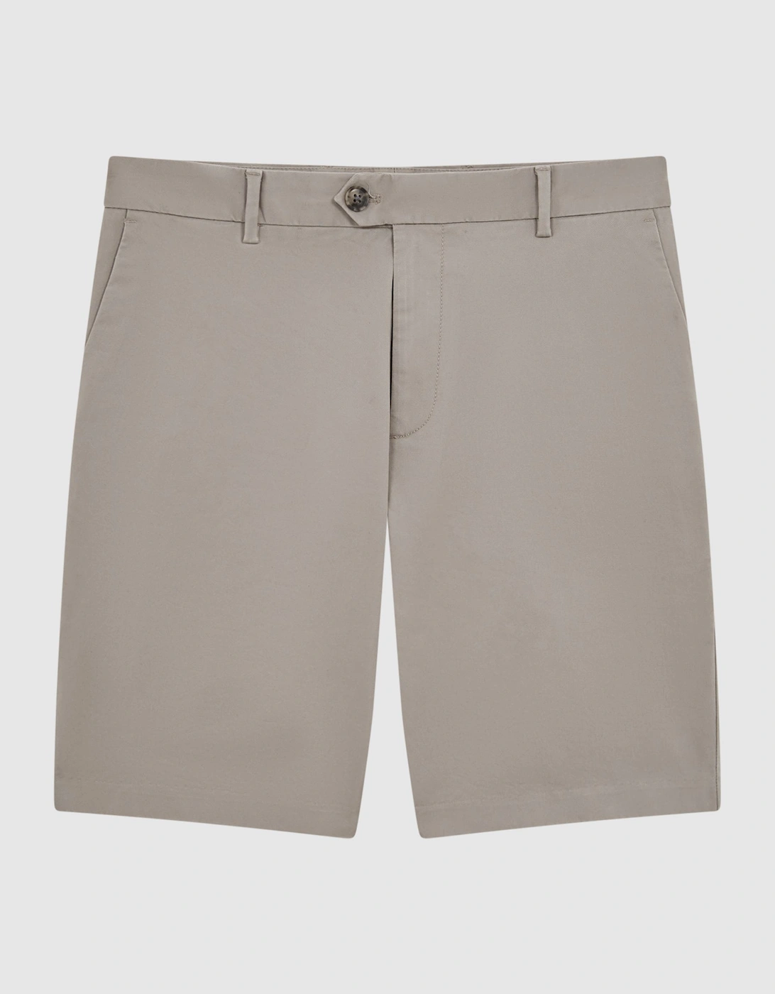 Modern Fit Cotton Blend Chino Shorts, 2 of 1