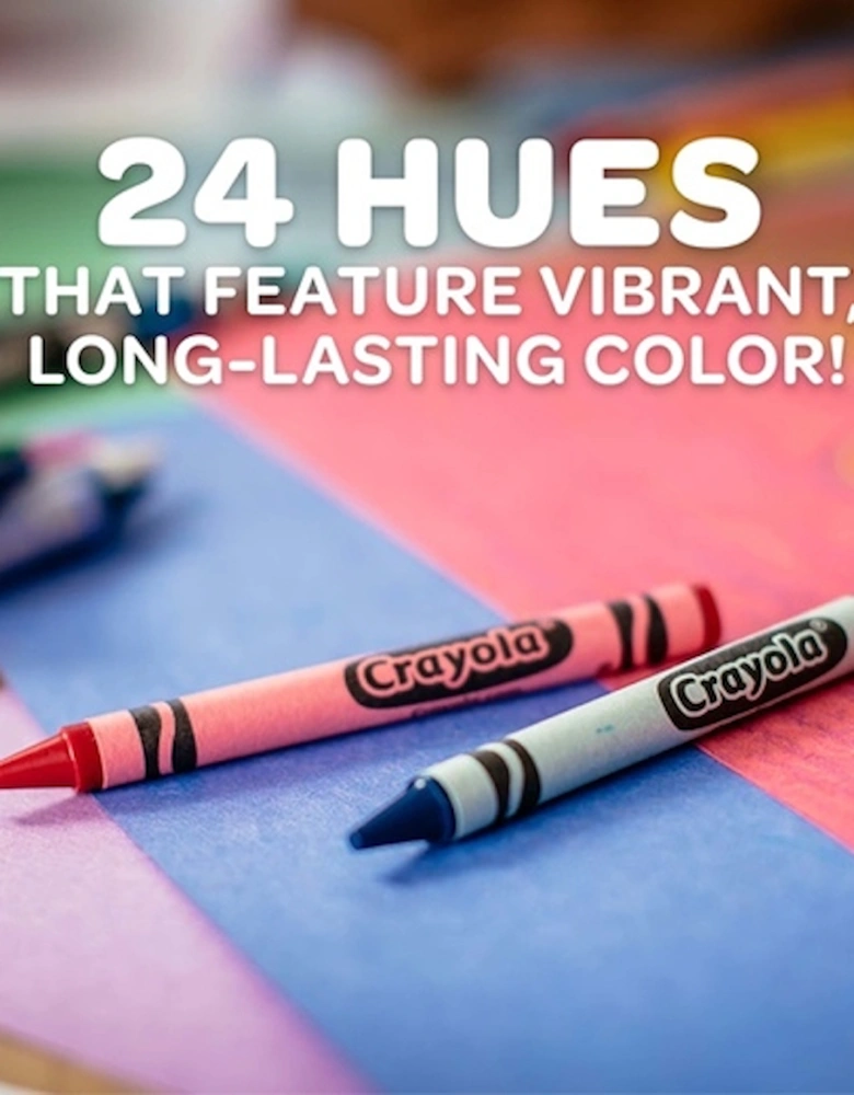 24 Eco Assorted Crayons